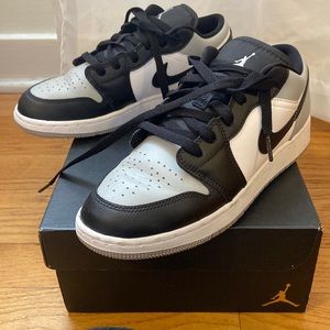 Jordan 1 low gs shadow toe